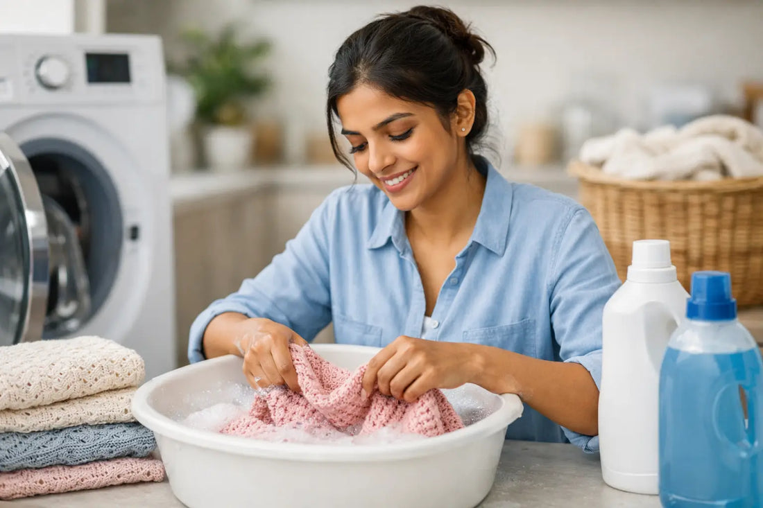 How to Wash Crochet Clothing Without Stretching It