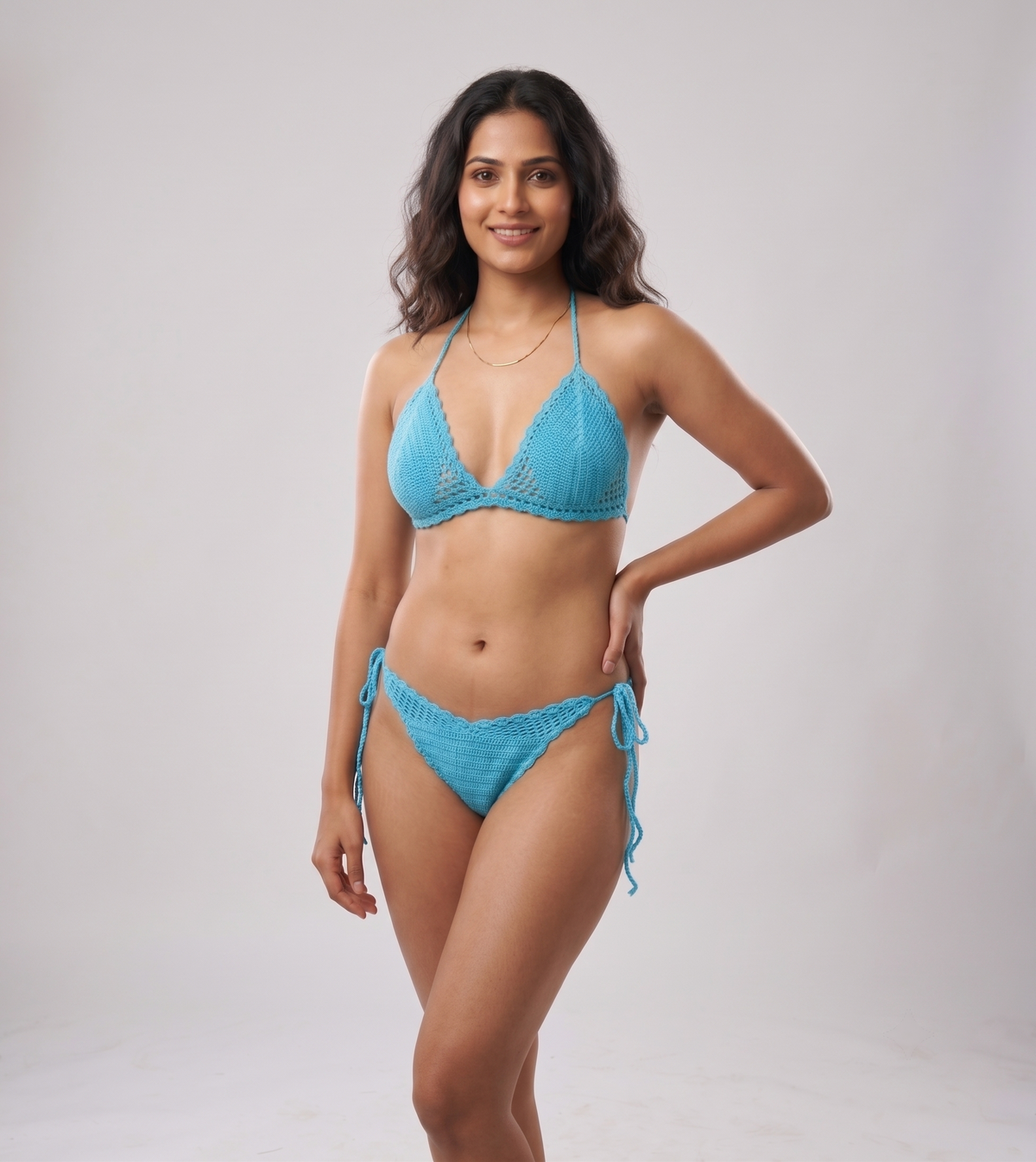 Crochet swimwear collection