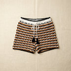 Crochet Geometric Shorts — view 5