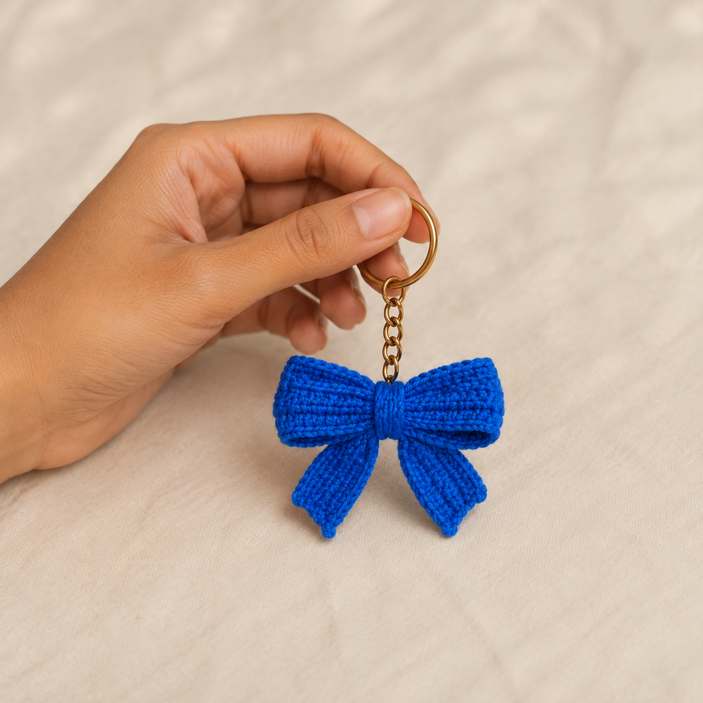 Crochet Keychain Gift Set - Flower