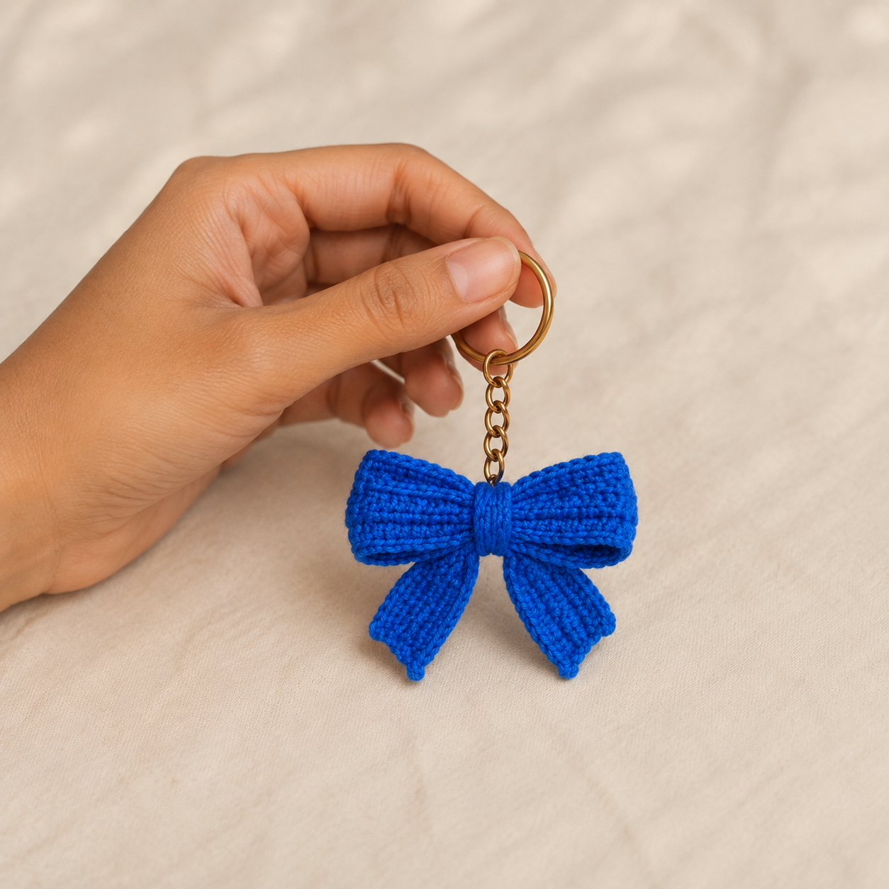 Crochet Keychain Gift Set - Flower