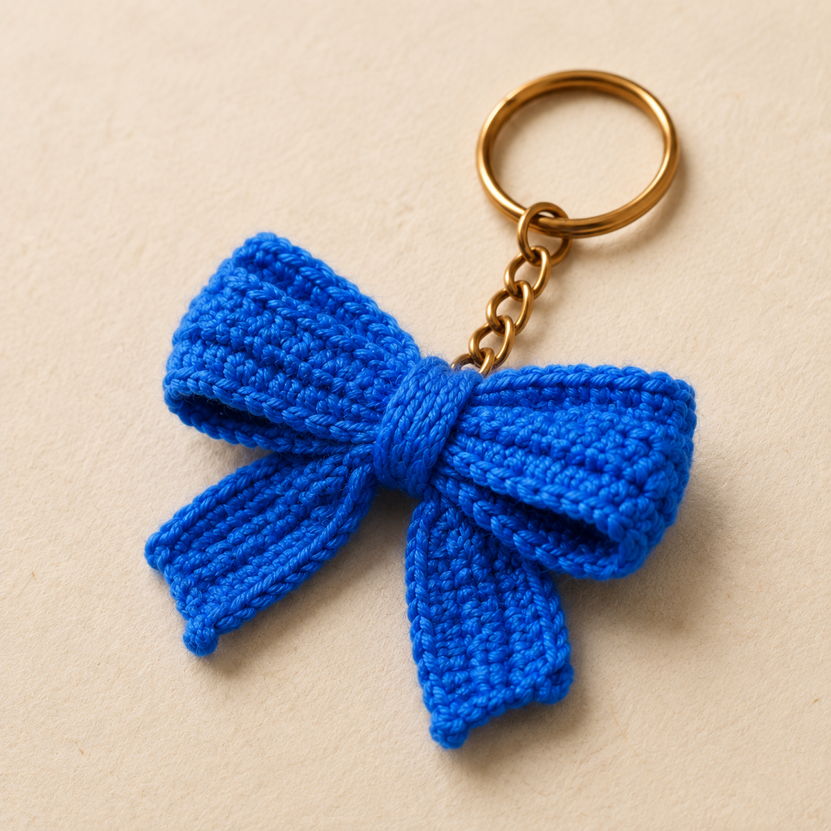 Crochet Flower Keychain - view 3