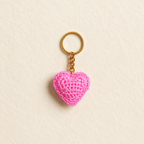 Crochet Keychain Gift Set - Heart