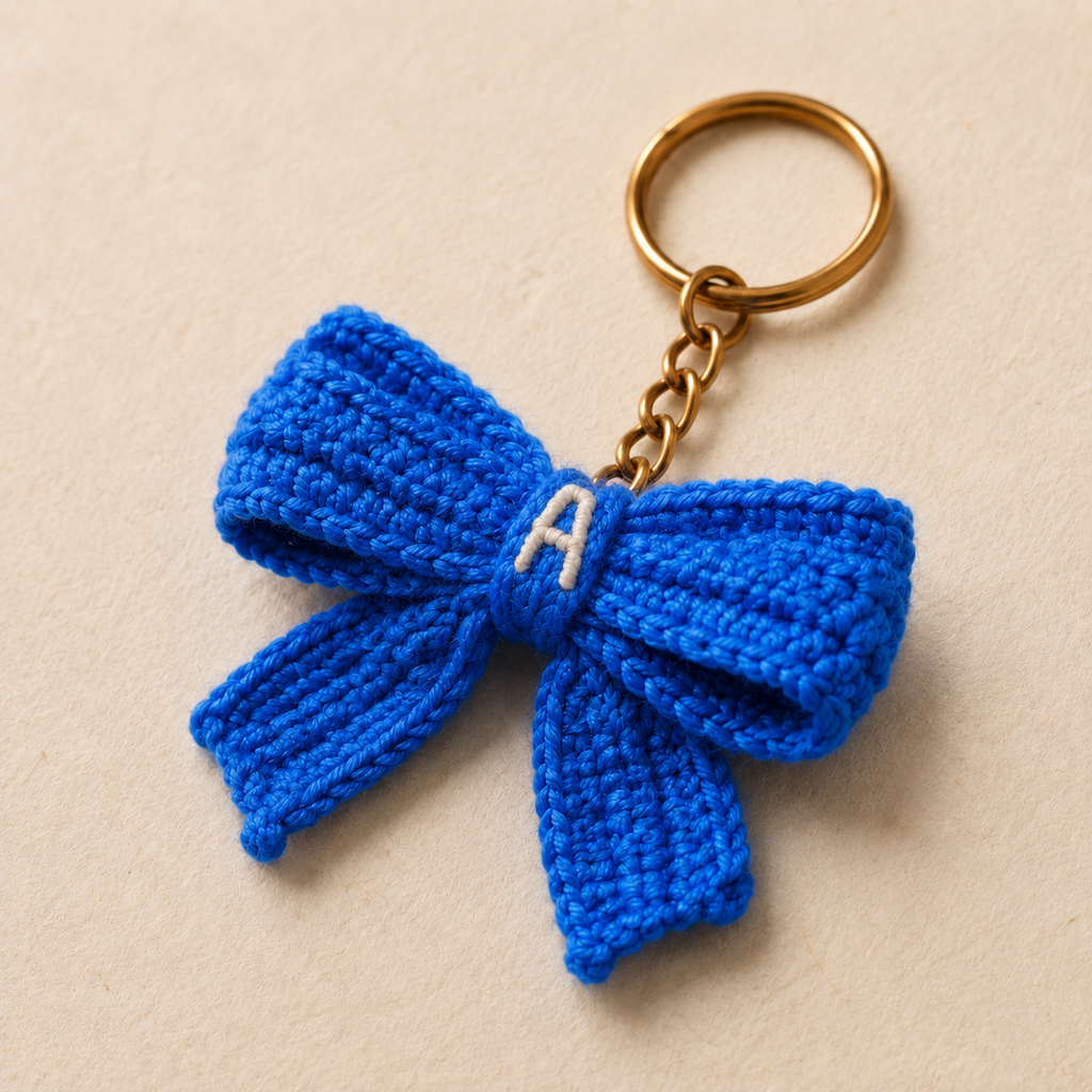 Crochet Keychain Gift Set of 4