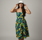 Handmade Crochet Bucket Hat with Black Trim | White