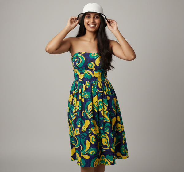 Handmade Crochet Bucket Hat with Black Trim | White